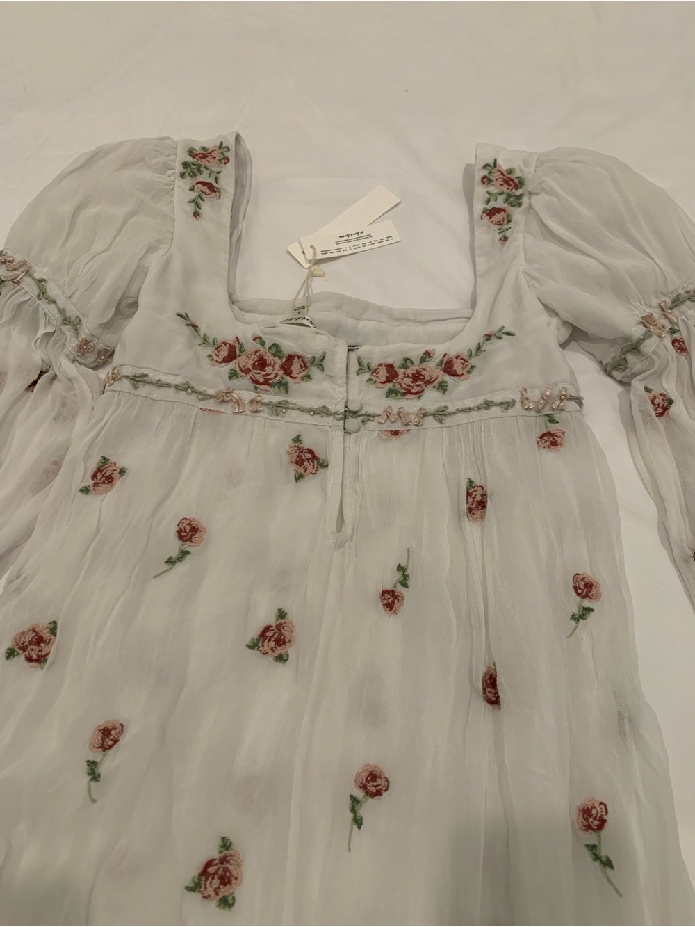 $689 Julianne For Love and Lemons Maxi Dress Size small NWT - Picture 12 of 16